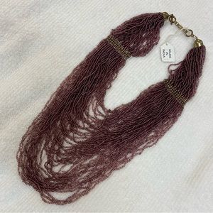 India Seed Bead Necklace NWT
